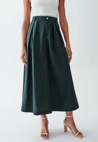 WILLA MIMIE MIDI - Plisovaná sukně - emerald
