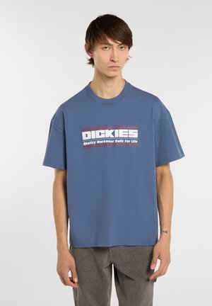 DERBY SS TEE - Camiseta estampada - retro indigo