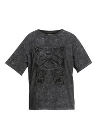 Roxy MOONLIGHT SUNSET B - T-shirt imprimé - anthracite