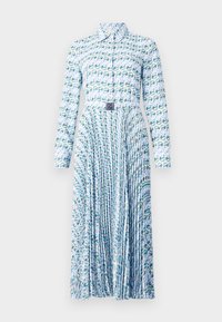 PRINTED DRESS - Rochie tip cămașă - blue lucky duck