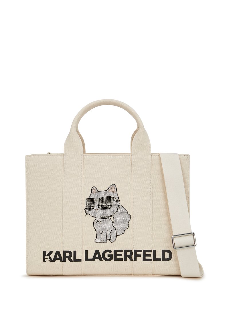 KARL LAGERFELD IKON CHOUP SQUARE - Shopper - Beige/beige - Zalando.nl
