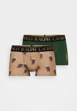 TRUNK 2 PACK - Chiloți boxer - bottle green/khaki