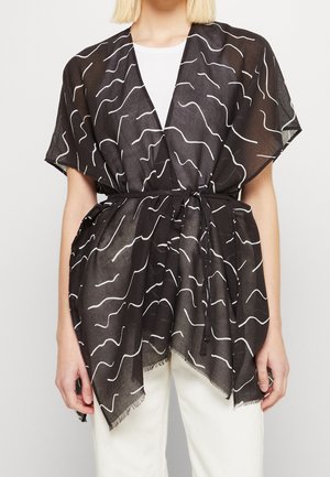 Poncho - black