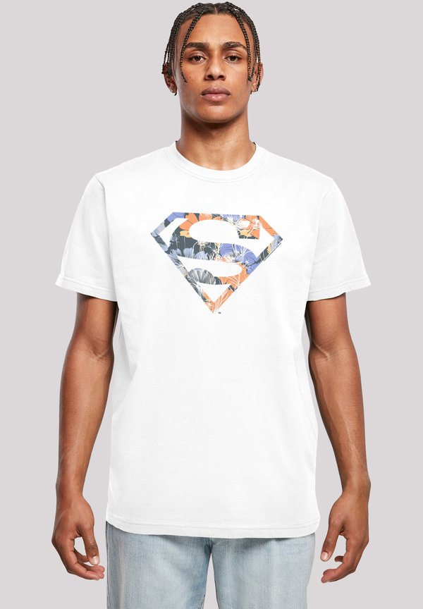 DC COMICS SUPERMAN FLORAL LOGO SUPERHELD - T-Shirt print