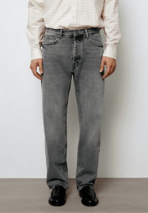 Massimo Dutti, STRAIGHT-LEG JEANS - Jeans Straight Leg - grey