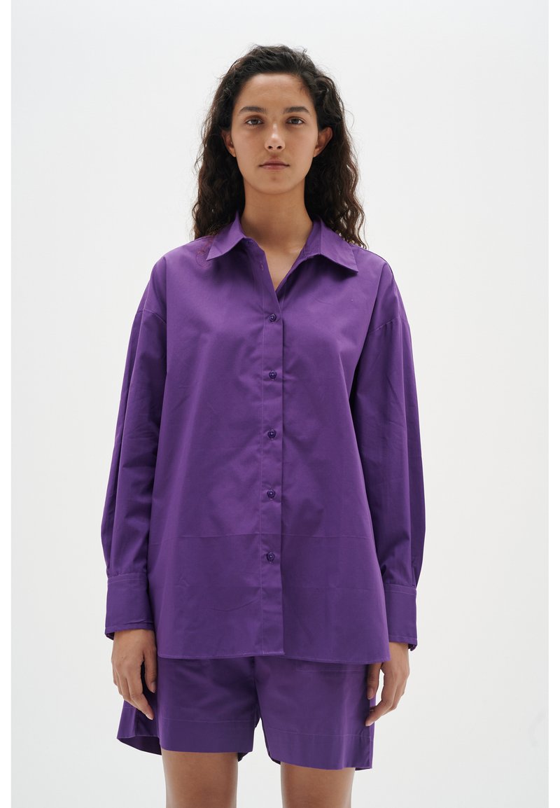 InWear - ALIEIW KIRINI - Button-down blouse - purple rain, Enlarge