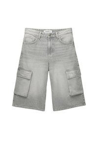Jeansshort - grey