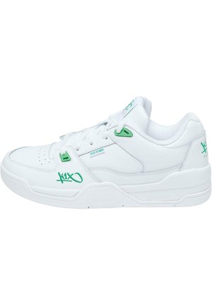 Baskets basses - white green