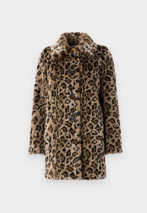 TWINSET OVERCOAT - Classic coat - nero/coffee