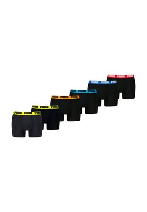 6ER PACK - Boxer Briefs - black blue orange