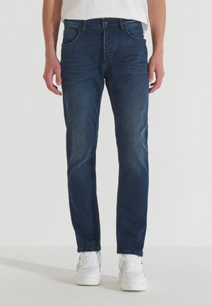 Traperice ravnih nogavica - blue denim