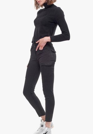 Trousers - black