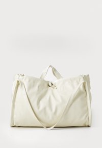 SAGE MEDIUM STRUCTURE - Shoppingväska - white sand