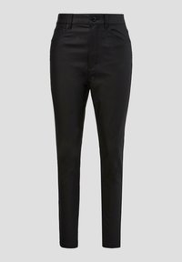 QS SADIE MIT COATING - Broek - schwarz