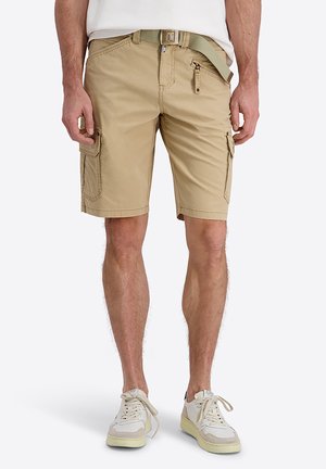TIMEZONE, STILVOLLE CARGOSHORTS GÜRTEL EINSCHUBTASCHEN MODERN - Shorts - beige