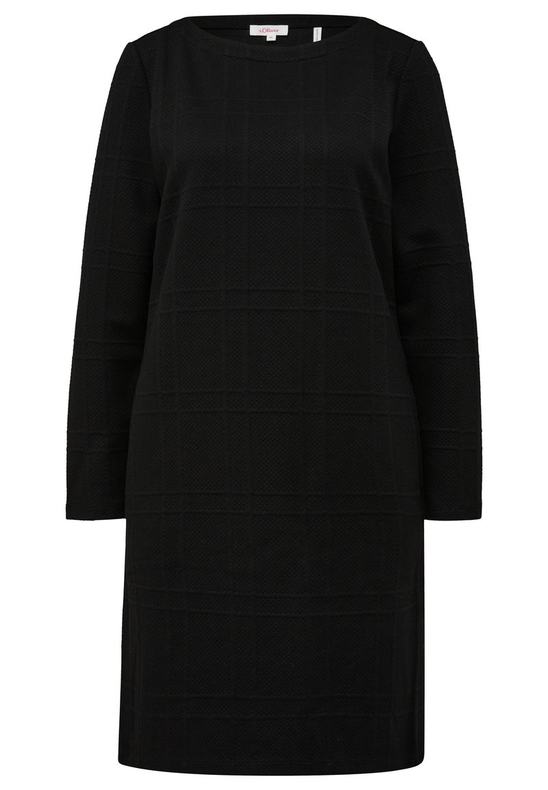 s.Oliver Gebreide jurk zwart s.Oliver Gebreide jurk zwart