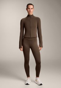 LIGHT WARM TECHNICAL - Giacca da running - dark brown