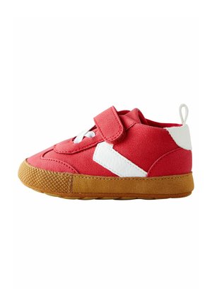 REGULAR FIT - TOUCH FASTENING ELASTIC LACE CHEVRON  - Sneakers - red
