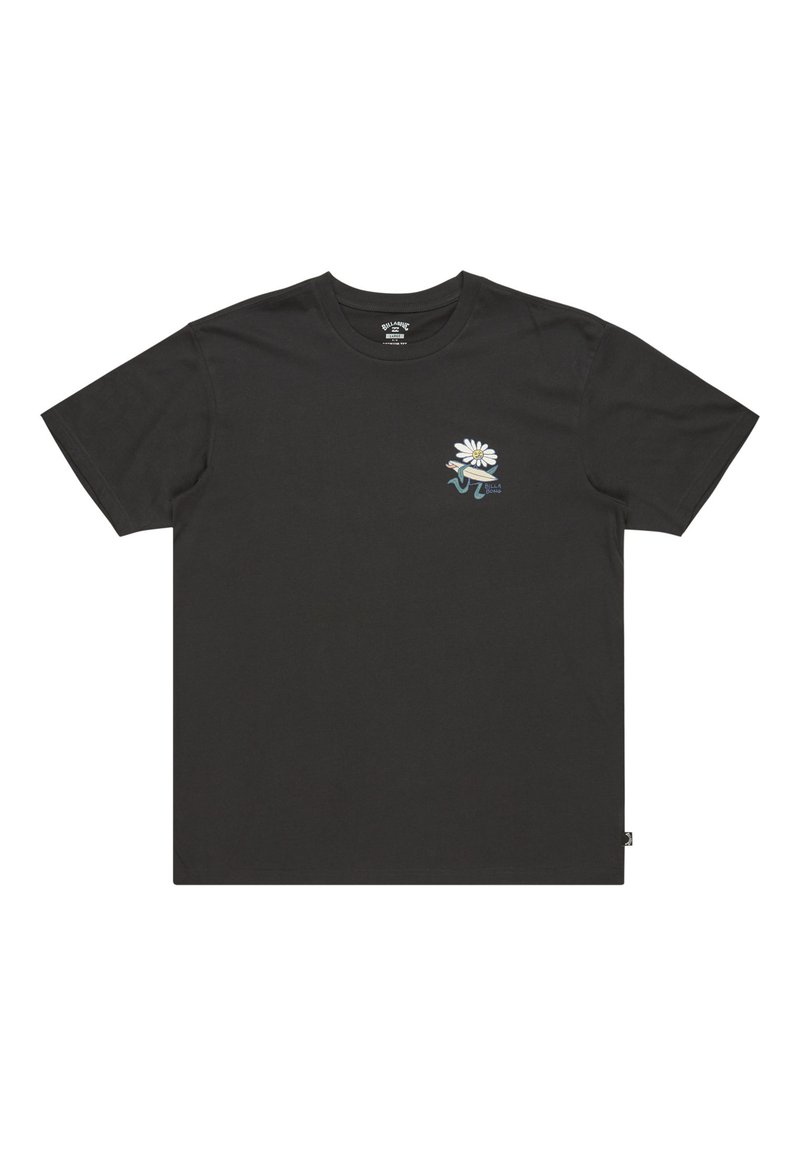Billabong T-shirt print zwart