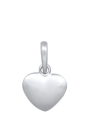 BASIC HEART CHARM - Vedhæng - silberfarben
