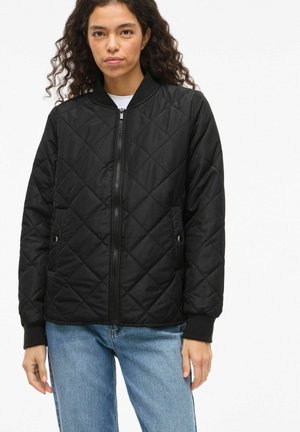 VITATE GESTEPPTE - Bomberjakke - black beauty