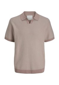 JPRCCEASTON SPLIT NECK - Piké - adobe rose