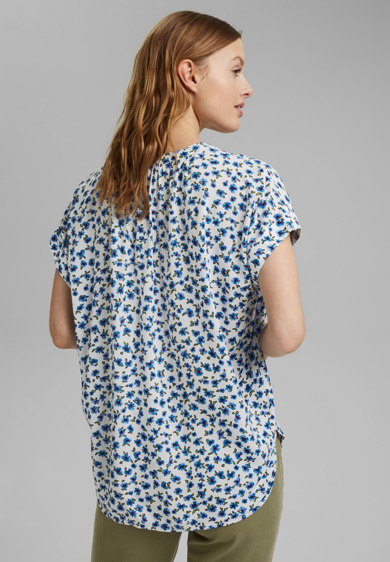 Damen Kleider | Esprit AOP Bluse off white/offwhite - RT16594 Damen Kleider | Esprit AOP Bluse off white/offwhite - RT16594