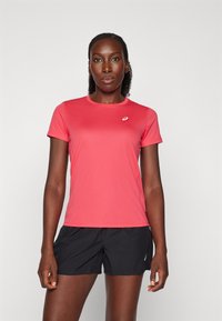 ASICS CORE TOP - Tekninen t-paita - pixel pink