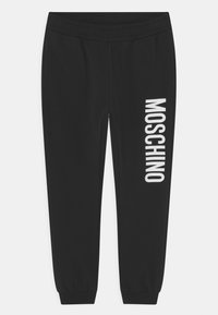 MOSCHINO UNISEX - Tracksuit bottoms - black