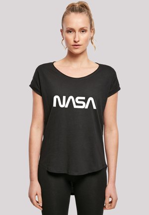 CUT NASA MODERN LOGO - Print T-shirt - black