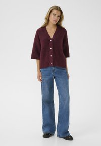 Kaffe LABIS - Gilet - windsor wine melange