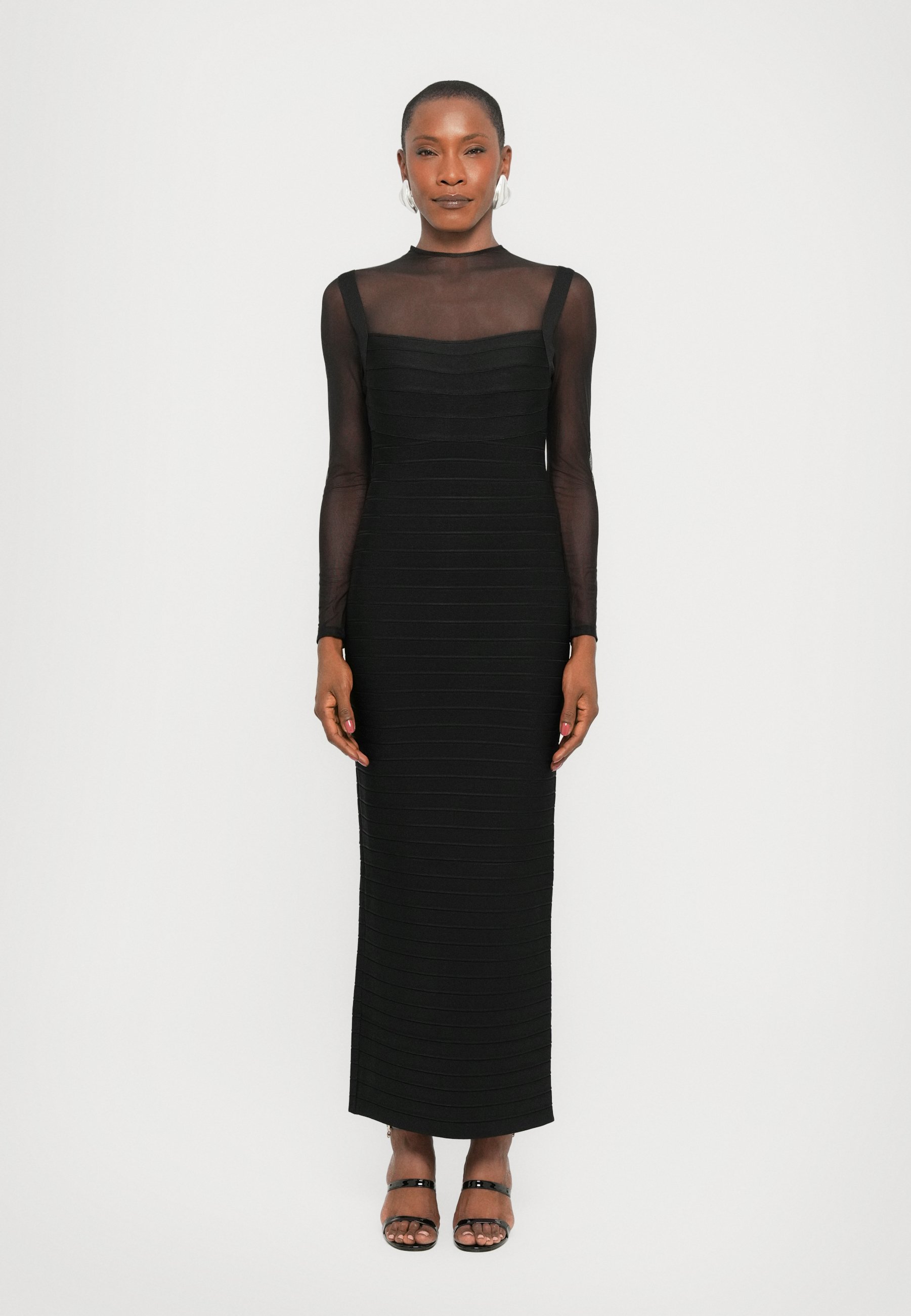 Herv Lger THE ELLA GOWN - Cocktail dress / Party dress - black -  Zalando.co.uk