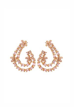 Orecchini - rose gold- coloured violet