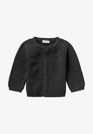 NAGA - Cardigan - dark grey melange