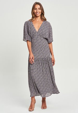 ORIANI MIDI  - Day dress - lilac flor plisse