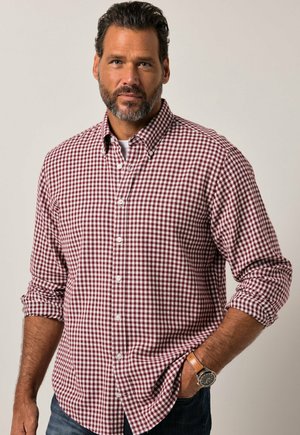 CHECK  - Hemd - aubergine