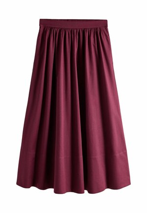 THE SET, REGULAR FIT - MAXI SKIRT - Maxinederdele - red