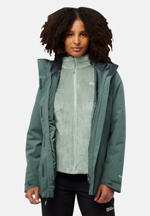 Jack Wolfskin, ROTWAND 3IN1 JKT W - Manteau d'hiver - sago palm