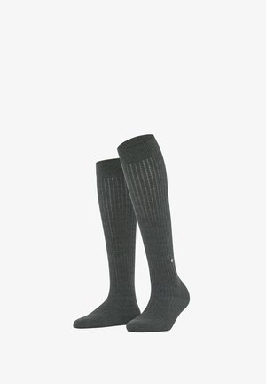 Burlington, LOOM KNIESTRÜMPFE - Kniekousen - dark grey