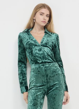 Calliope Button-down blouse - verde