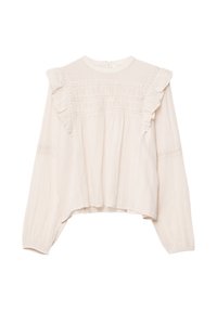 RUFFLED WITH TRIM - Bluse