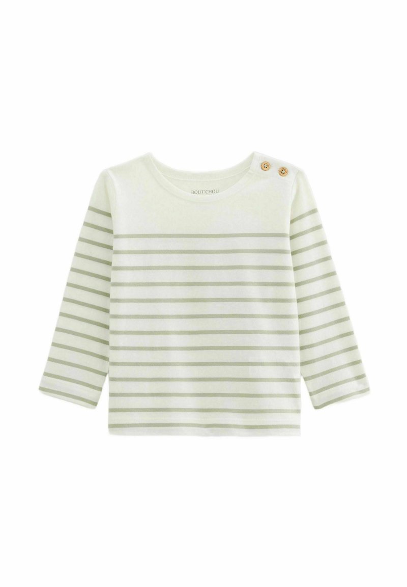 Monoprix COL ROND - T-shirt à manches longues - agave