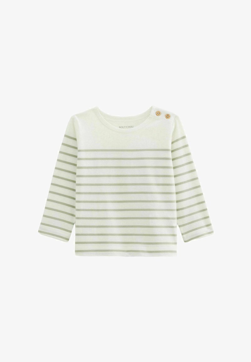 Monoprix COL ROND - T-shirt à manches longues - agave