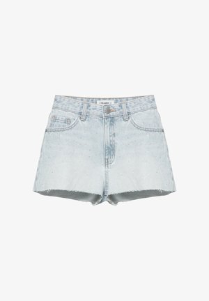 PULL&BEAR, Short en jean - light-blue denim