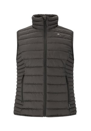 Whistler, Weste - dark grey melange