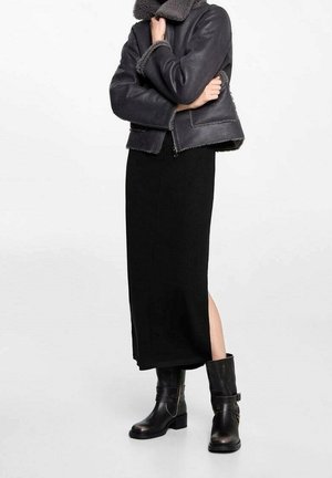 Mango Kids, Robe en jersey - black