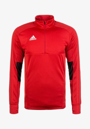CONDIVO - Sports T-shirt - power red / black / white