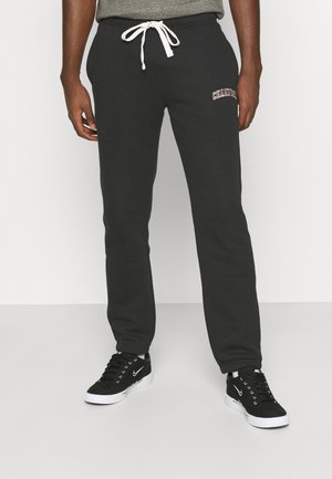 BOOKSTORE ELASTIC CUFF PANTS - Tracksuit bottoms - black