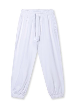 10DAYS, 10DAYS BOTTOMS GELATI BAR JOGGER - Pantalon de survêtement - white