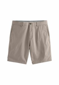 STRAIGHT FIT STRETCH CHINO - Šortai - dark stone
